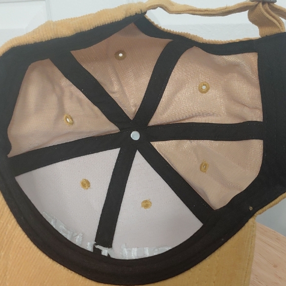 Mustard Yellow Cap with 'Culture' Embroidery - Picture 4 of 5